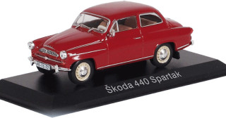 Škoda 440 Spartak vínová – DeAgostini 1:43