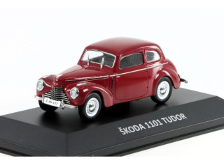 Škoda 1101 Tudor vínová – DeAgostini 1:43