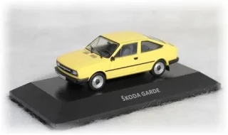 Škoda Garde žlutá 1981 – DeAgostini 1:43